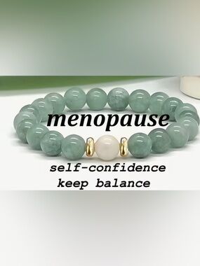 Beaded Stone Bracelet helps with Menopause!!